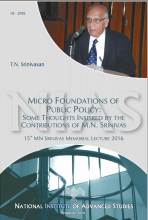 NIAS Lecture: Micro Foundations of Public Policy: Some Thoughts Inspired by Contributions of M. N. Srinivas