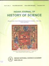 Indian Journal of History of Science