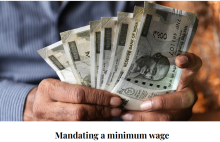 Mandating a Minimum Wage