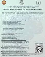 Sth Annual Indian Network for Memory Studies (INMS) Conference In association with Centre for Memory Studies (CMS)