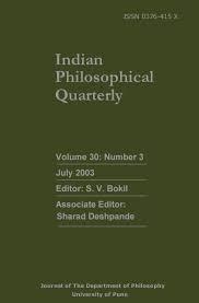 Indian Philosophical Quarterly