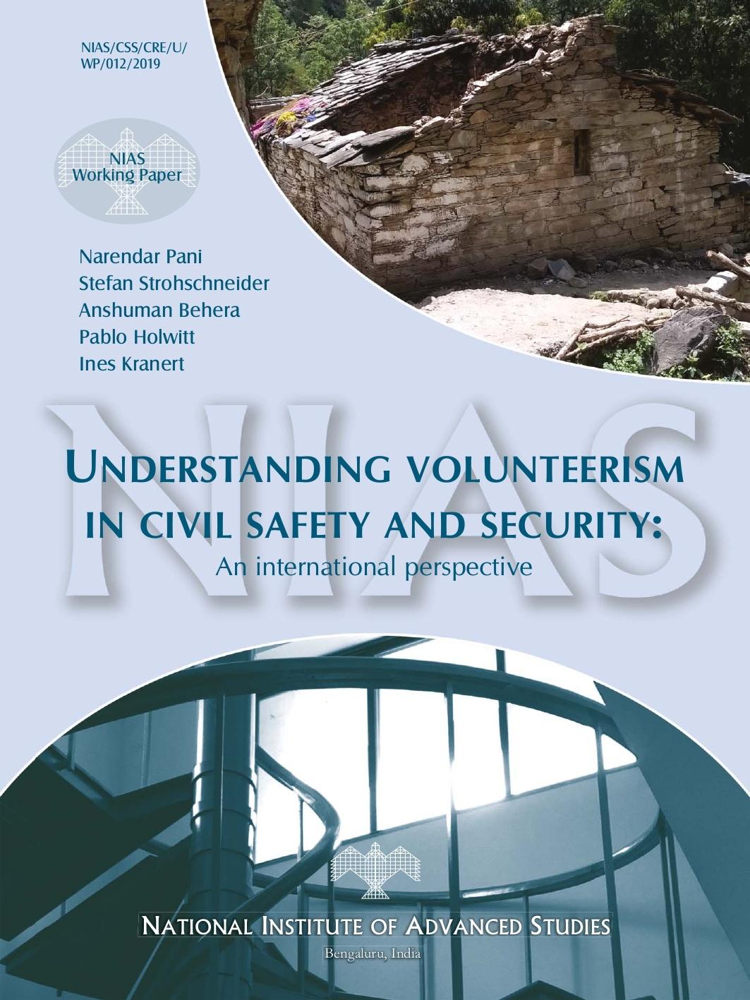 Understanding Volunteerism in Civil Safety and Security: An International Perspective